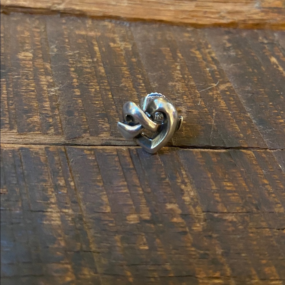 James Avery Heart Knot Earring